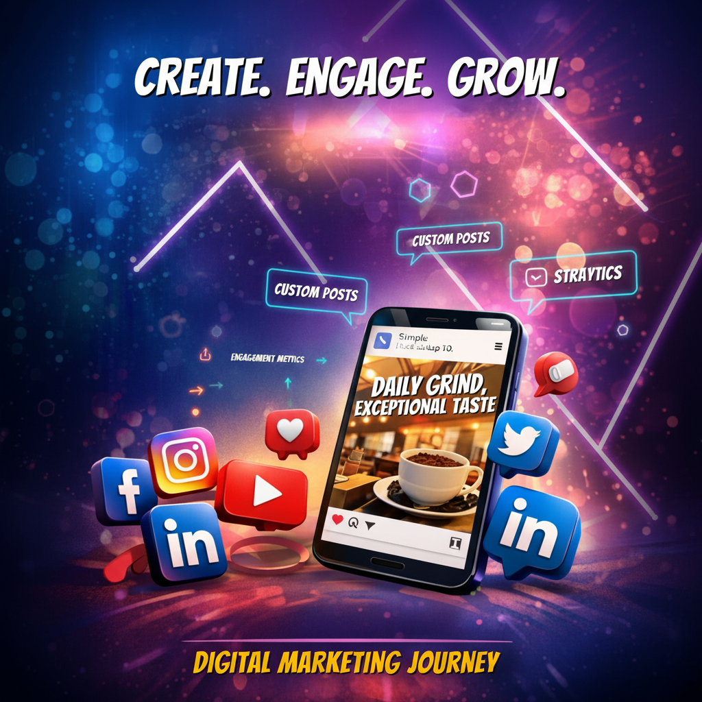 Custom social media posts for Florida businesses