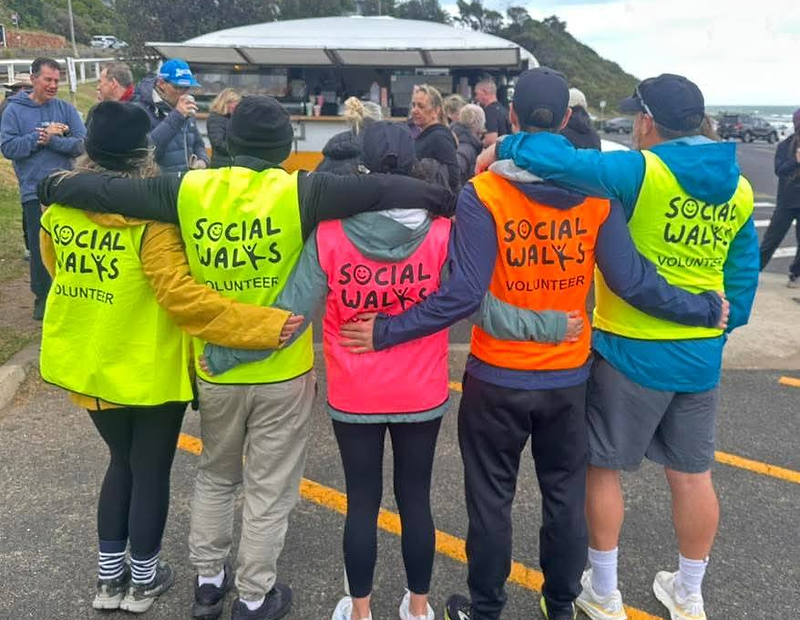 Social Walks volunteers