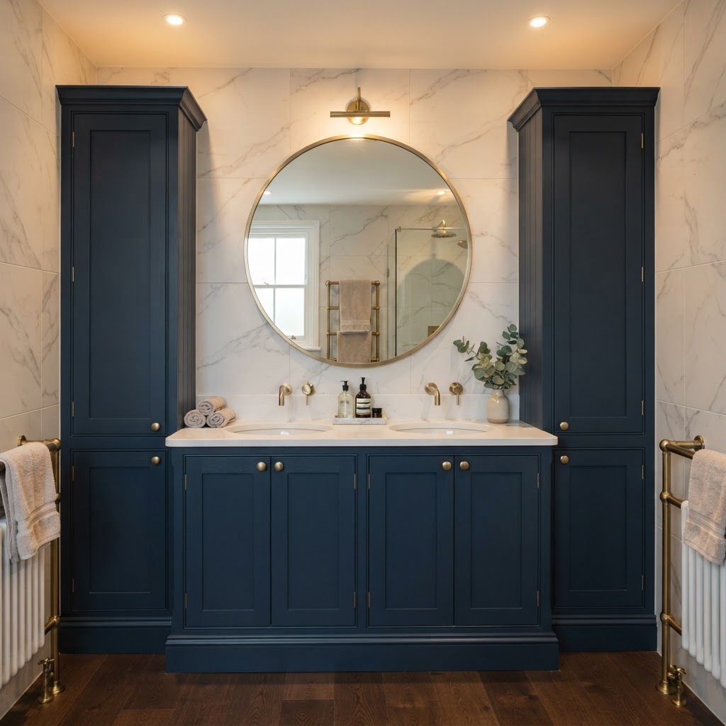 Bathroom Cabinetry — bespoke joinery by CJ Marra, Wiltshire