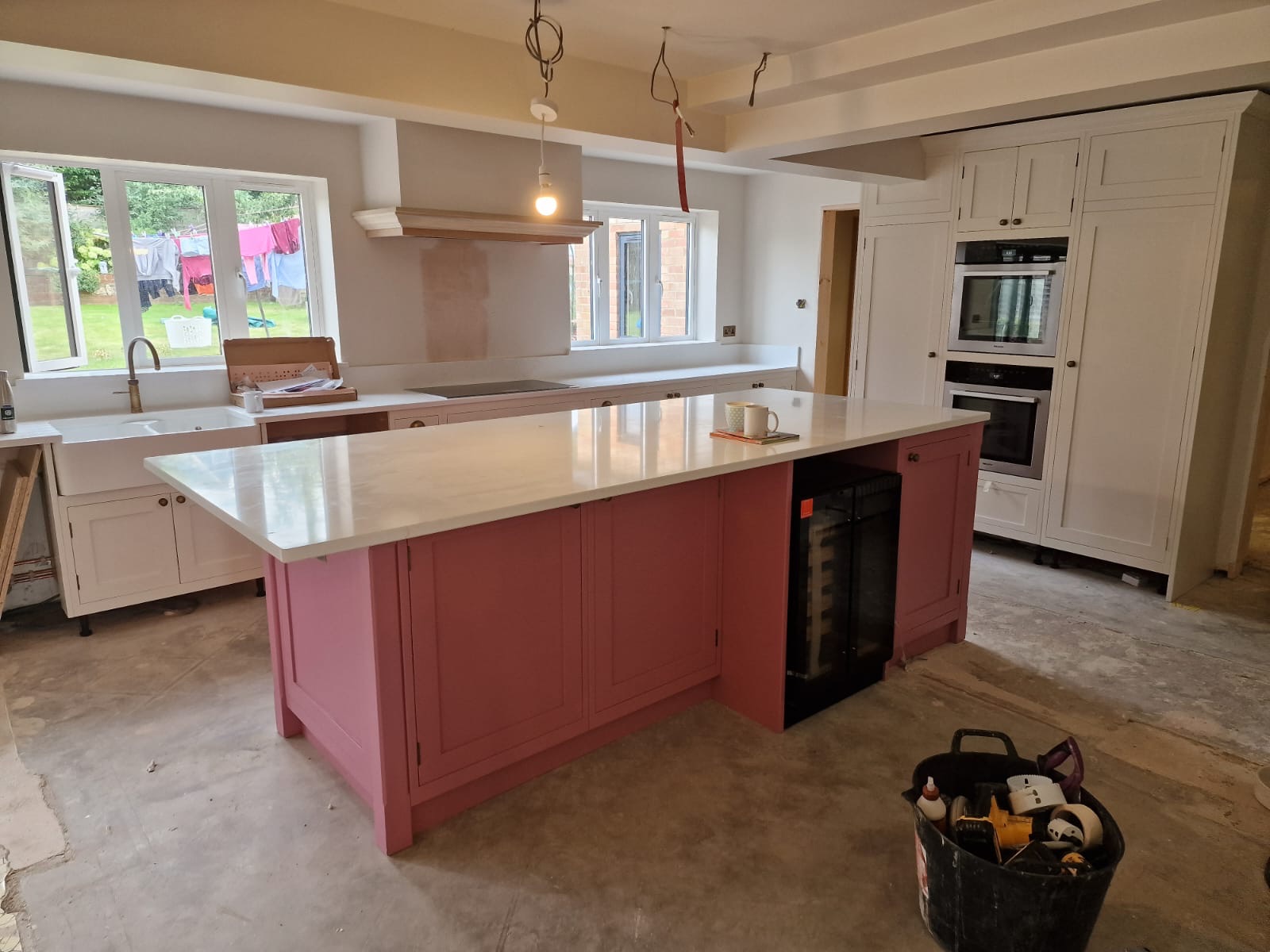 Bespoke Painted Kitchen — detail 5 by CJ Marra Cabinets & Carpentry
