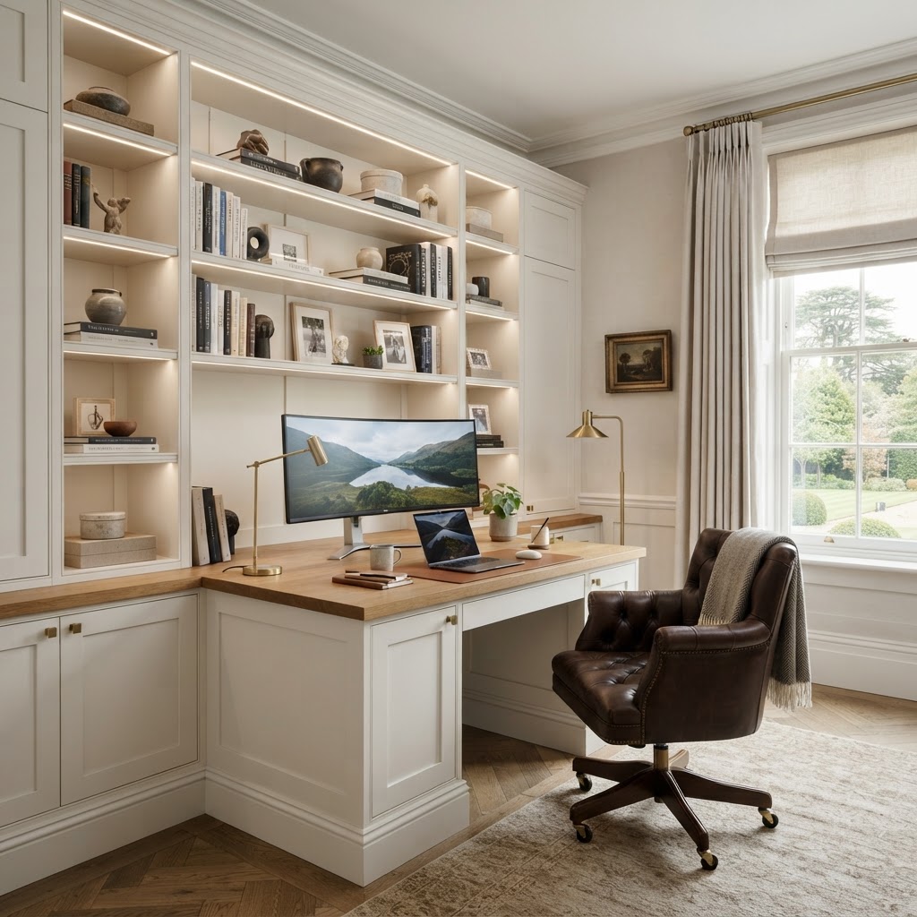 Home Offices — bespoke joinery by CJ Marra, Wiltshire