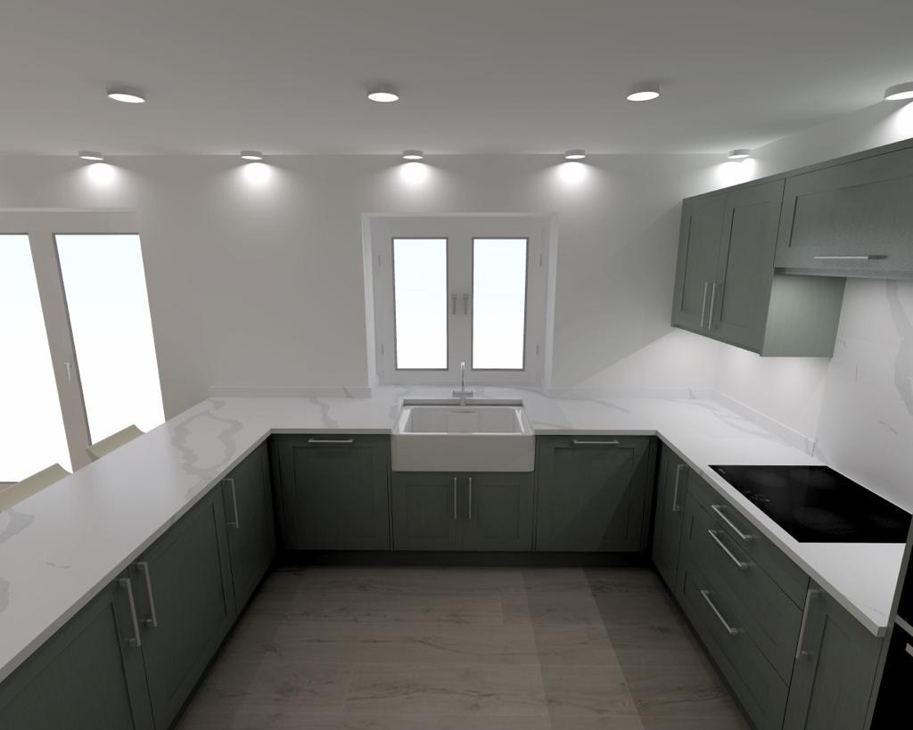 Bespoke Painted Kitchen — detail 6 by CJ Marra Cabinets & Carpentry
