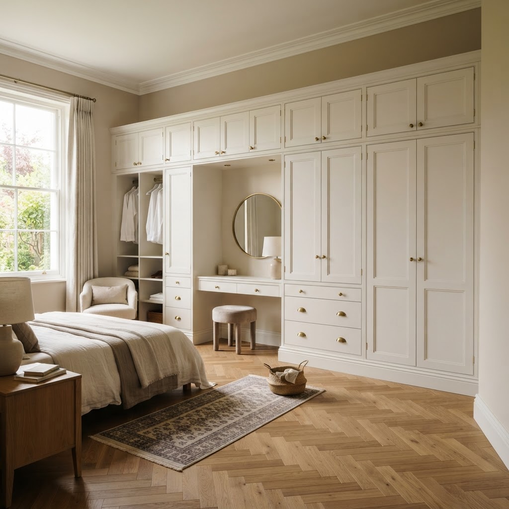 Fitted wardrobes and bedroom furniture by CJ Marra Cabinets & Carpentry in Wiltshire