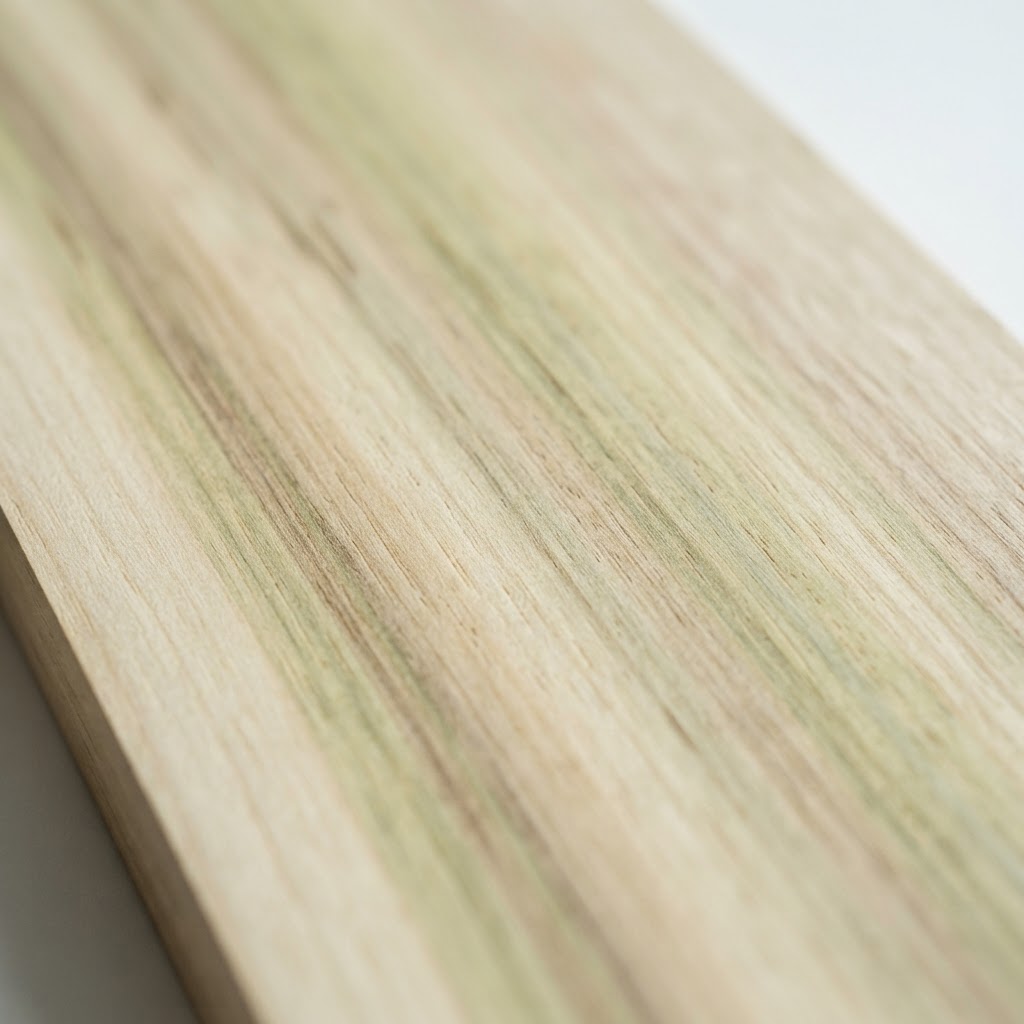 Natural tulipwood wood grain close-up