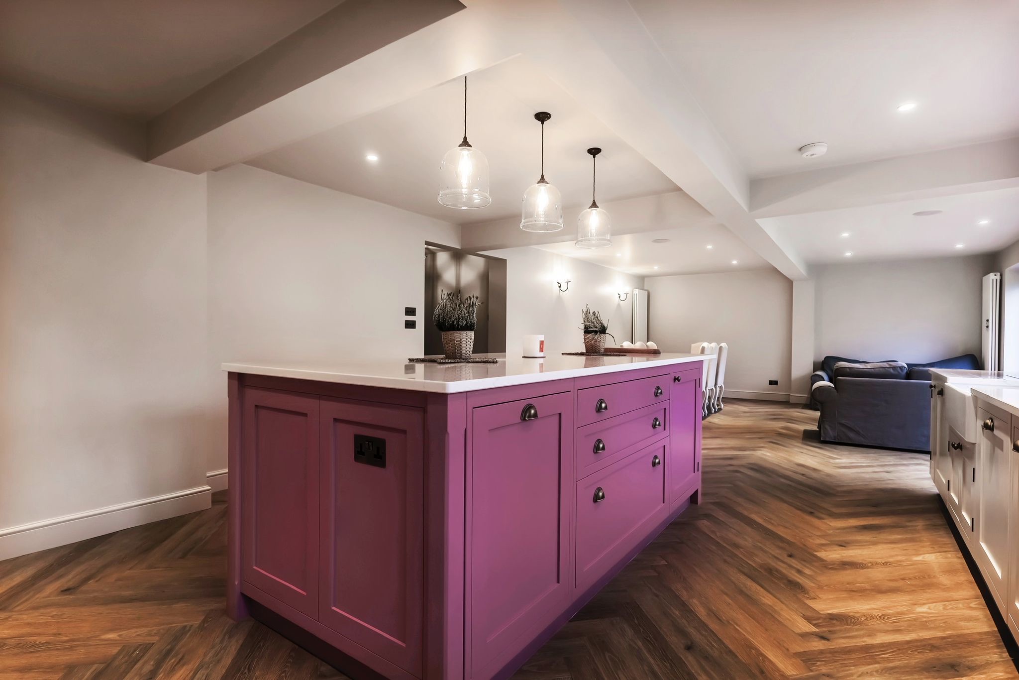Forest Green Utility Room — detail 5 by CJ Marra Cabinets & Carpentry