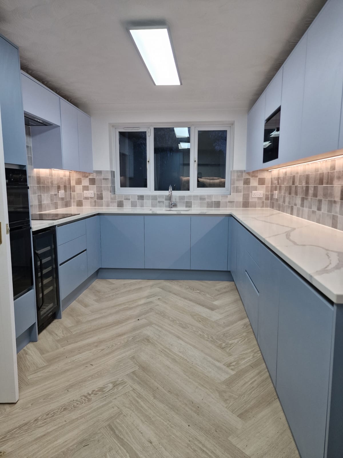 Bespoke Painted Kitchen — detail 3 by CJ Marra Cabinets & Carpentry