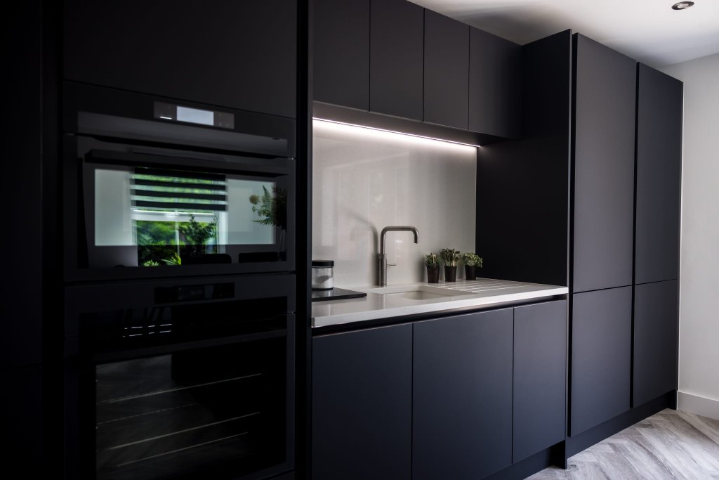 Bespoke handmade kitchen cabinetry by CJ Marra Cabinets & Carpentry in Wiltshire