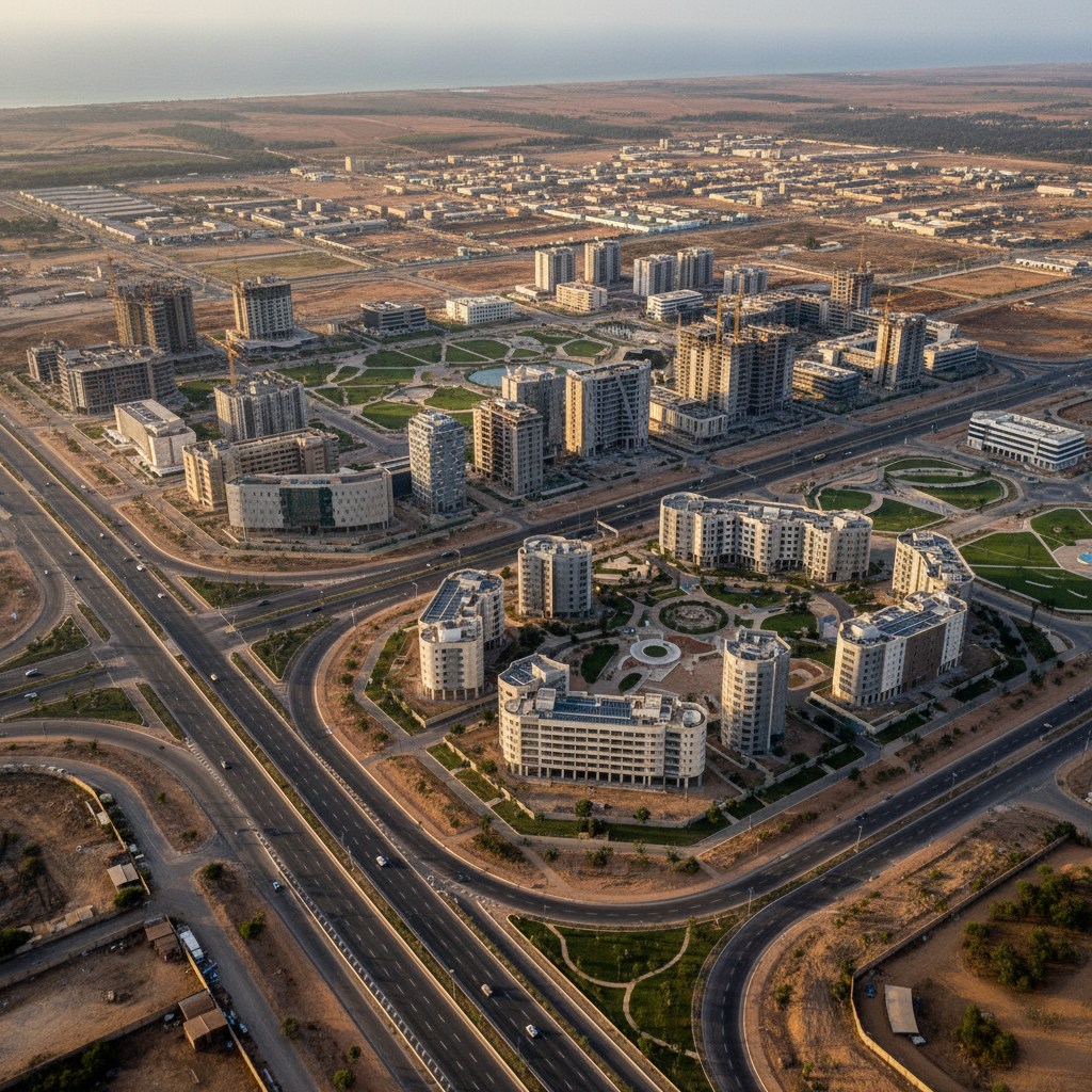 Urbanisation de Diamniadio : leçons d'une ville nouvelle africaine pour le BTP