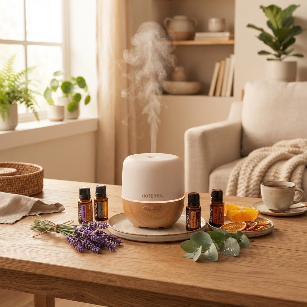 doterra ile evde doğal yaşam: en iyi doterra difüzör karışımları ve kullanım rehberi