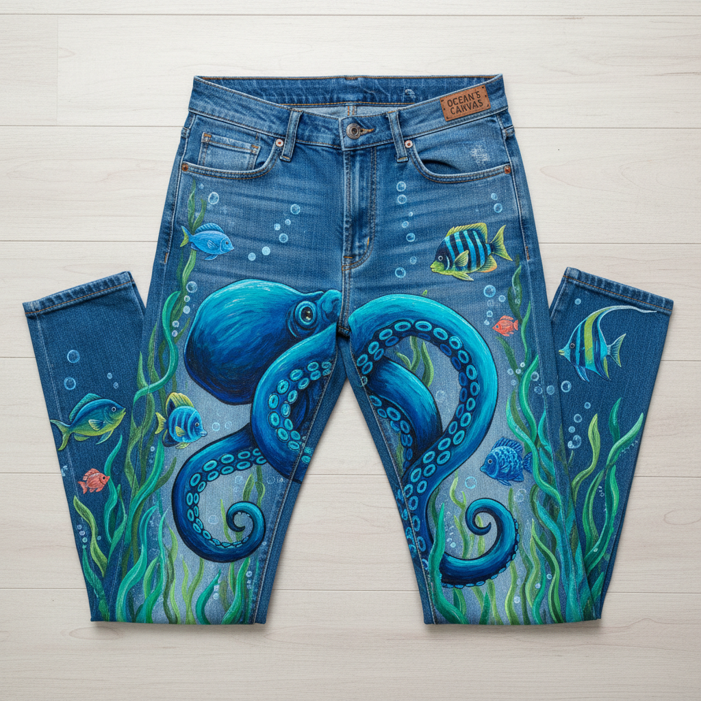 Custom Denim Art