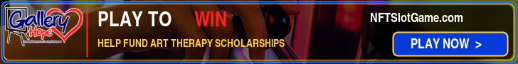 NFT Slot Game — Play to Win, Help Fund Art Therapy Scholarships