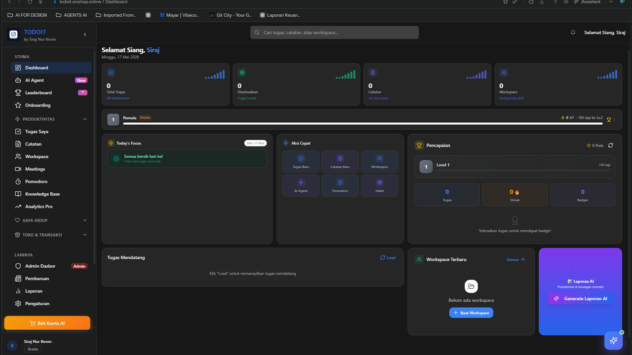 SIMPLE ERP template preview