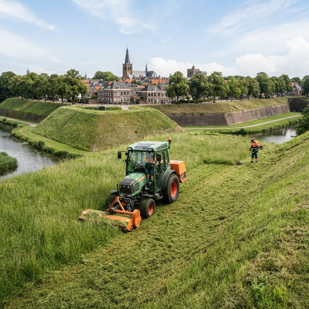 Aanbesteding Maaien Stadswallen 2027-2028 - Gemeente Heusden