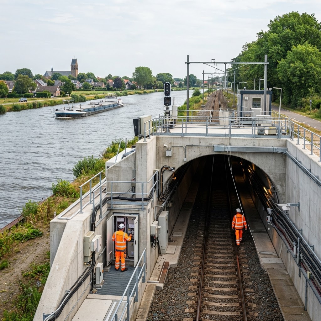 Aanbesteding CONTRACTWIJZIGING: Regio NoordOost - Monitoring tunnel Pannerdensch Kanaal - ProRail B.V.