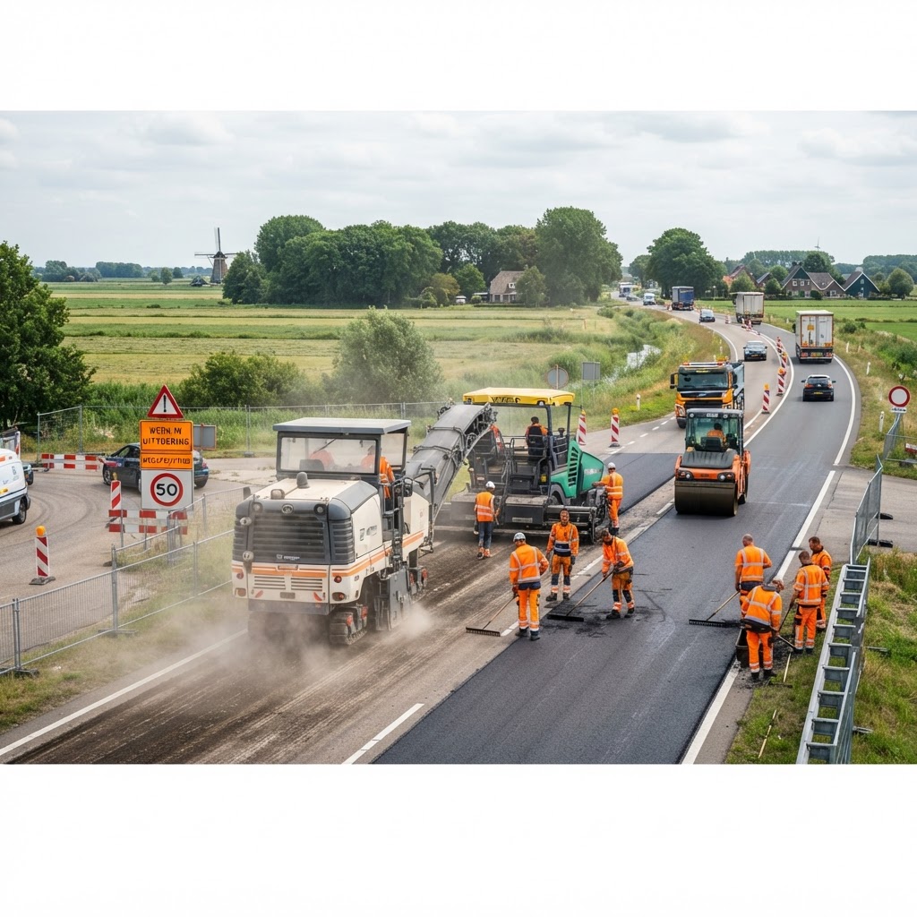Aanbesteding Bestek 2599 Asfaltonderhoud 2027 - 2030 - Provincie Gelderland, Gelderland