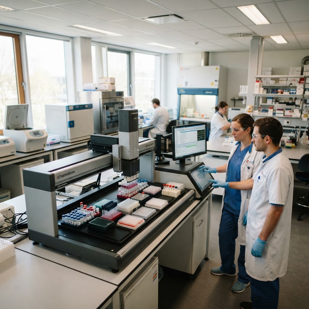 Aanbesteding Liquid Handlers - Stichting Amsterdam UMC, Noord-Holland