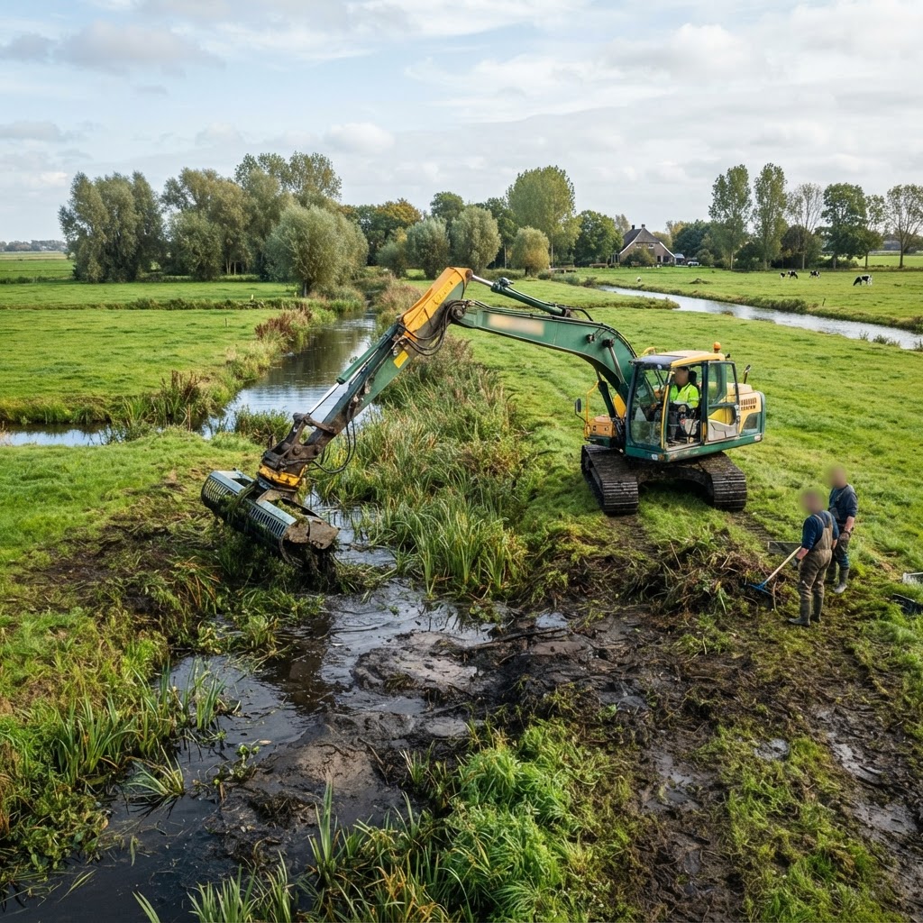 Aanbesteding DAS Maaien Waterlopen Schonen sloten t.b.v. leefgebied Grote Modderkruiper - Staatsbosbeheer