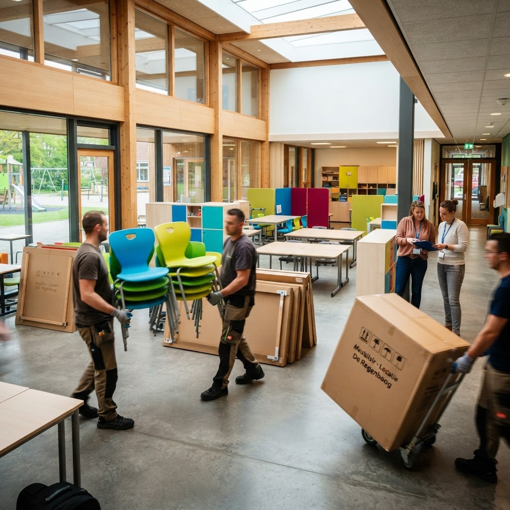 Aanbesteding NU D4W - Meubilair De Regenboog - Onderwijs Inkoop Groep B.V. namens Stichting voor Protestants Christelijk Primair Onderwijs De Vier Windstreken