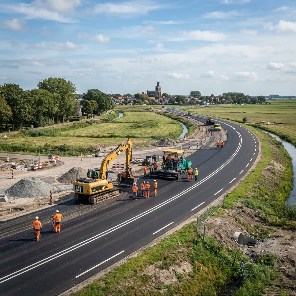 Aanbesteding Aanleg N656 - Randweg Oud-Vossemeer - Provincie Zeeland, Zeeland