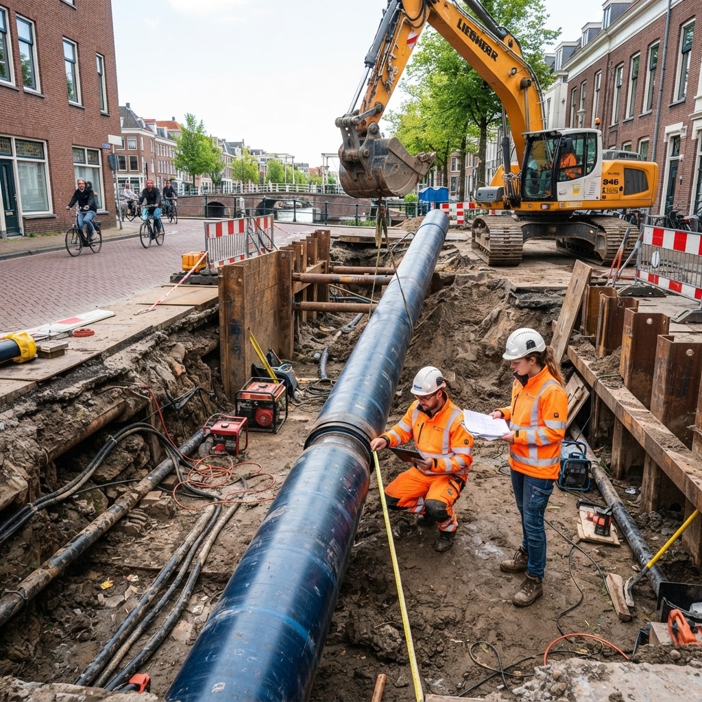 Aanbesteding Monodisciplinaire advies- en ontwerpdiensten ondergrondse leidingen - Dunea N.V.