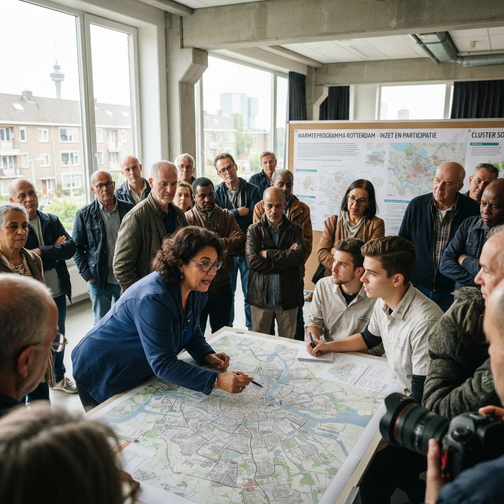 Aanbesteding Expert participatie Warmteprogramma - cluster SO - Gemeente Rotterdam, Zuid-Holland