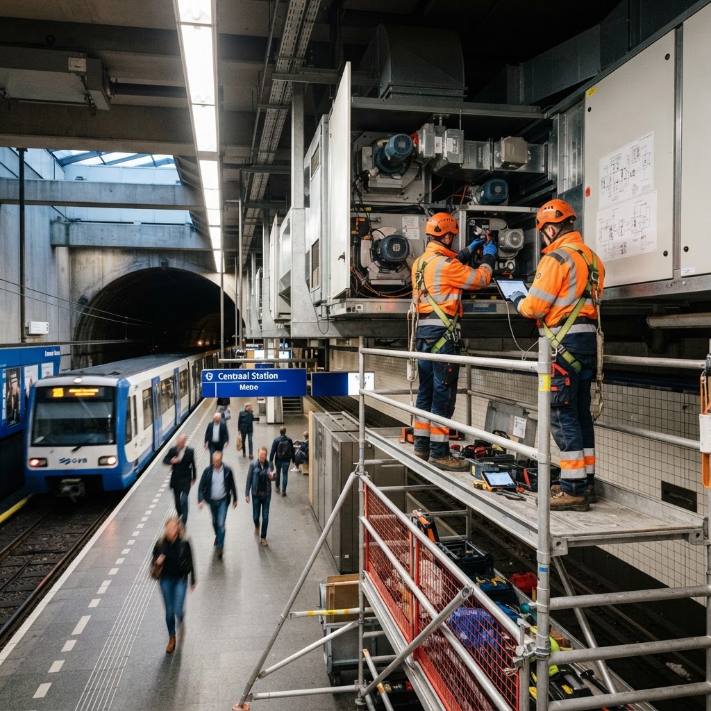 Aanbesteding HVAC en RWA beheer, onderhoud en vervanging - GVB Infra B.V., Noord-Holland