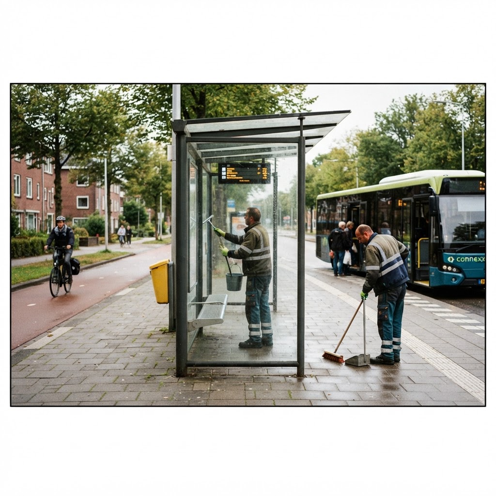 Aanbesteding Integraal contract Halteplaatsen en Abri's - Gemeente Almere, Flevoland