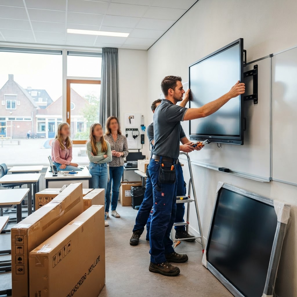 Aanbesteding Touchscreens - Elan Onderwijsgroep, stichting voor openbaar en algemeen bijzonder primair onderwijs