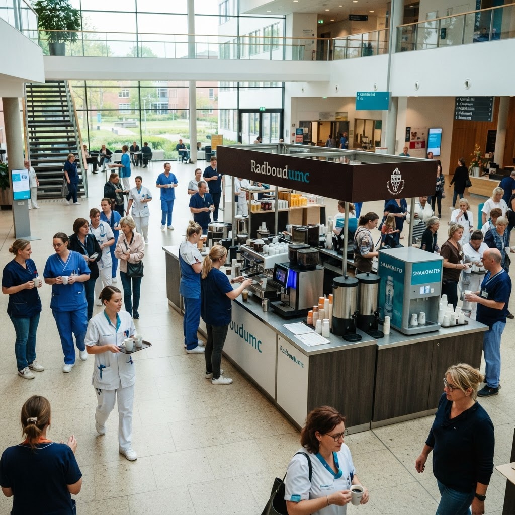 Aanbesteding Marktconsultatie warme- en koude dranken (koffie, thee & smaakwater) t.b.v. Radboudumc - Radboud Universitair Medisch Centrum/Radboudumc
