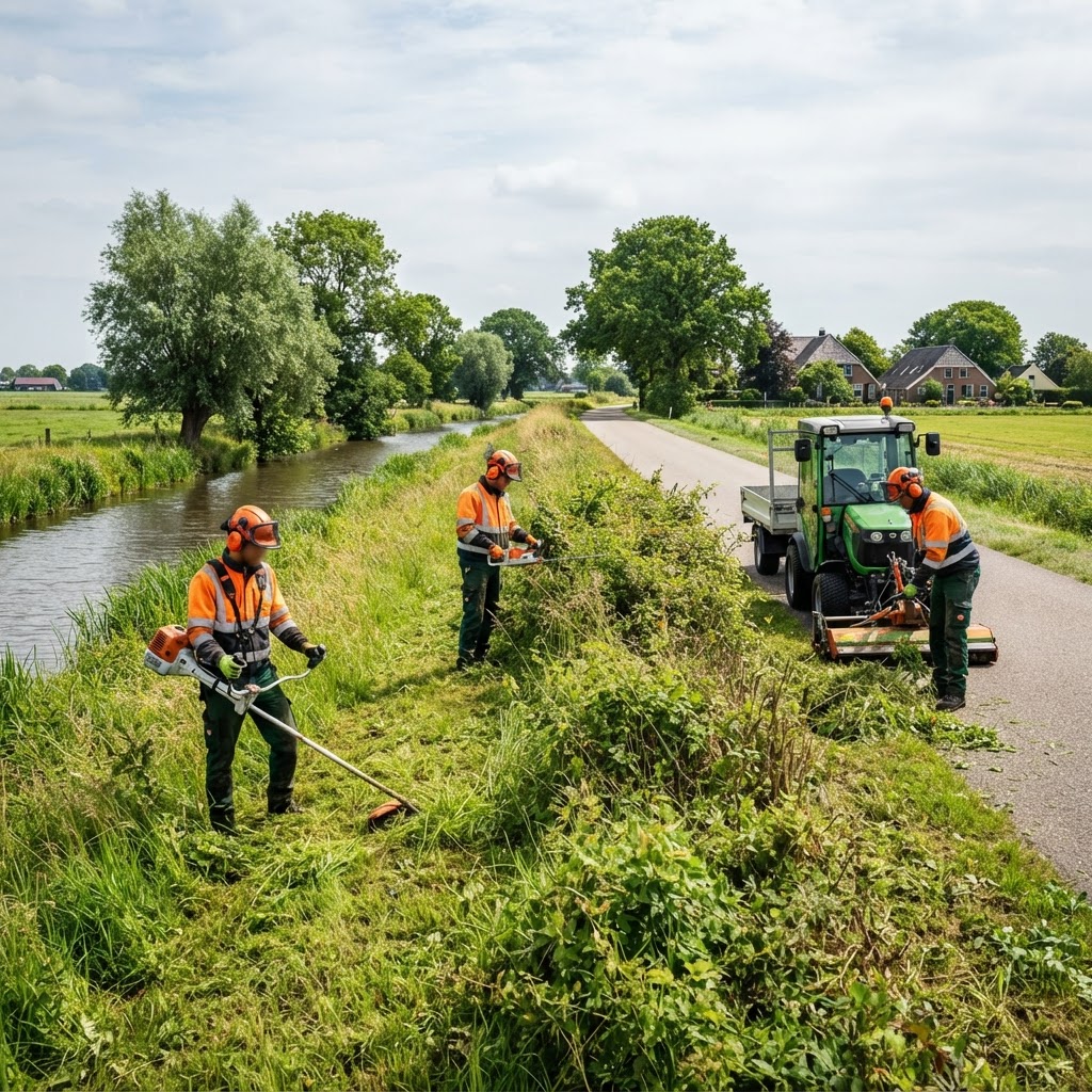 Aanbesteding Europese openbare aanbesteding RAW-Raamovereenkomst Groenonderhoud Tielerwaard West - Waterschap Rivierenland