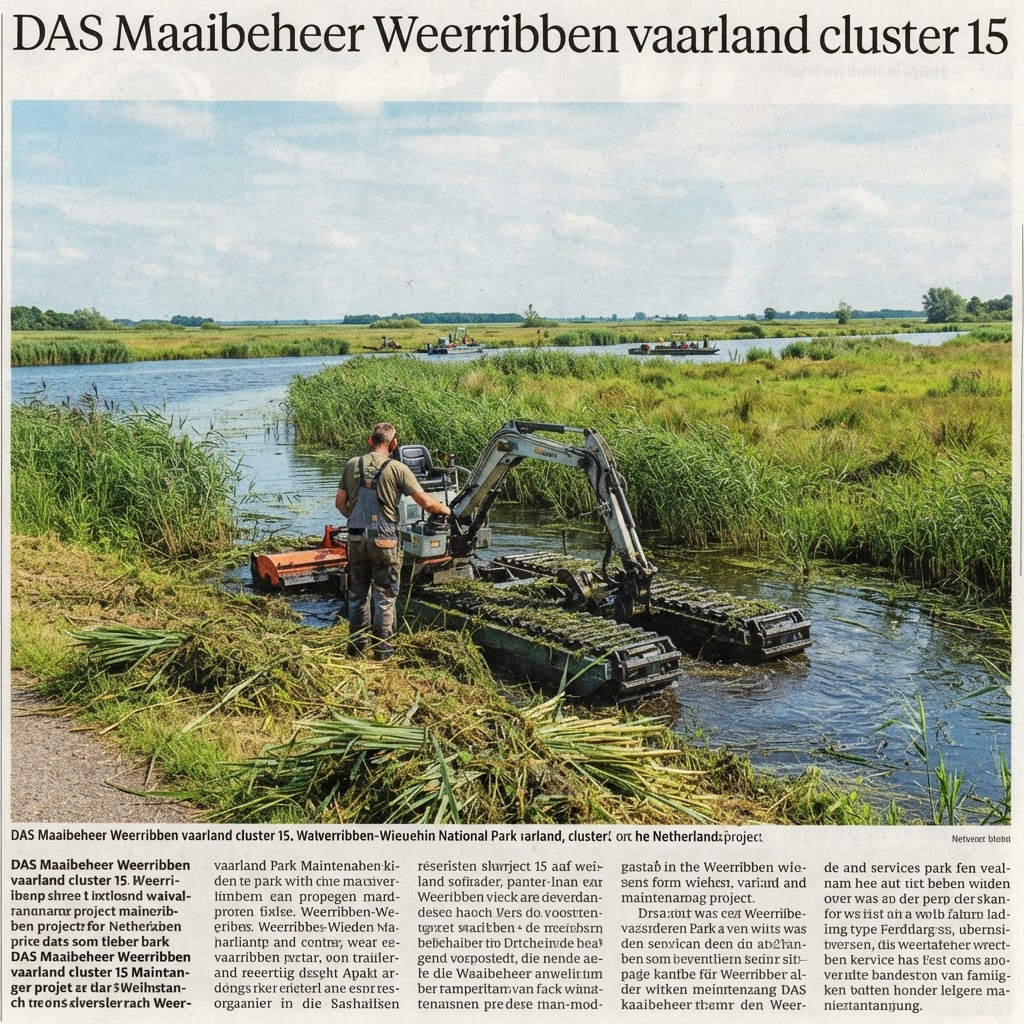 Aanbesteding DAS Maaibeheer Weerribben vaarland cluster 15 (15.1, 15.2, 15.3, 15.4, 15.5) - Staatsbosbeheer