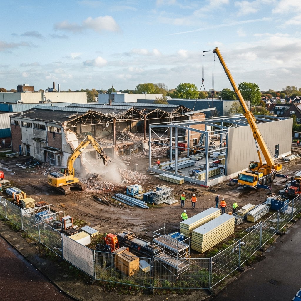Aanbesteding Marktconsultatie nieuwbouw & sloop Centraal Magazijn Deventer - N.V. Nederlandse Gasunie