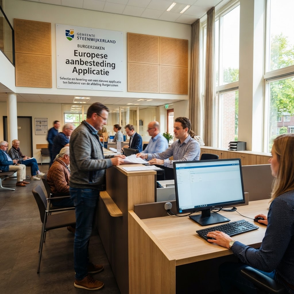 Aanbesteding Europese aanbesteding Burgerzaken Applicatie - Gemeente Steenwijkerland