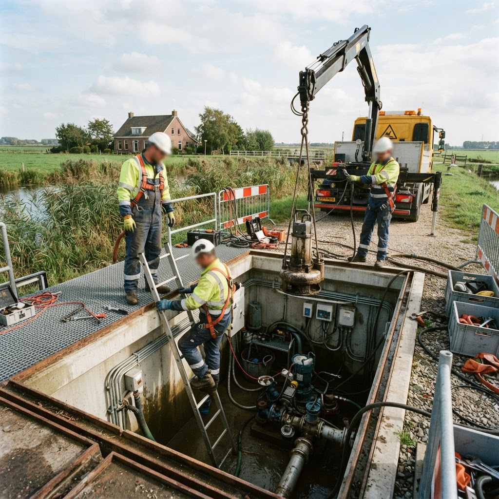 Aanbesteding Reinigen, preventief en correctief onderhoud pompinstallaties gemeente Waalwijk, Dongen en Hilvarenbeek - Gemeente Waalwijk