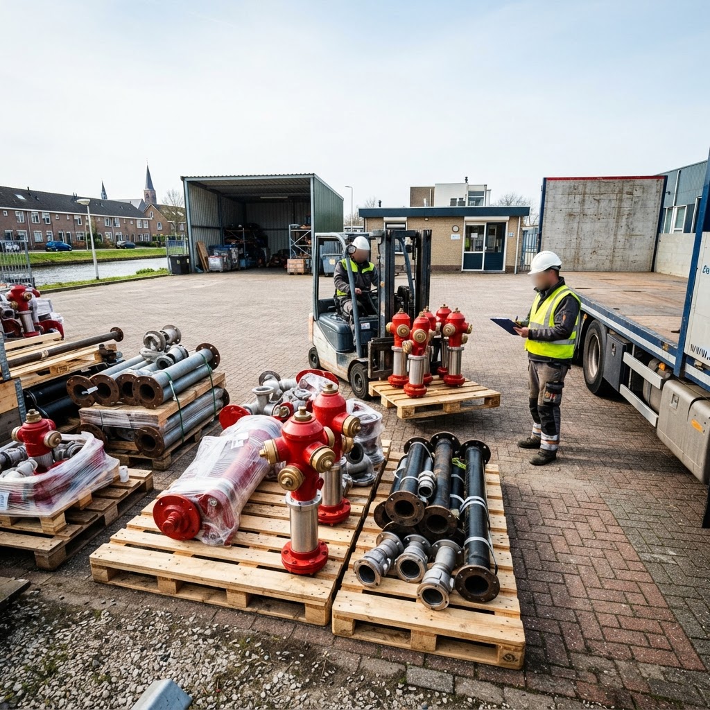 Aanbesteding Levering brandkranen en leidingmaterialen van gietijzer en RVS - Brabant Water N.V., Noord-Brabant