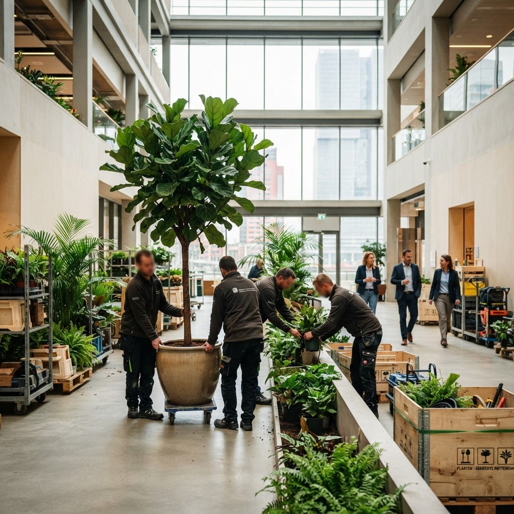 Aanbesteding Interieurbeplanting gemeente Rotterdam - Gemeente Rotterdam, Zuid-Holland