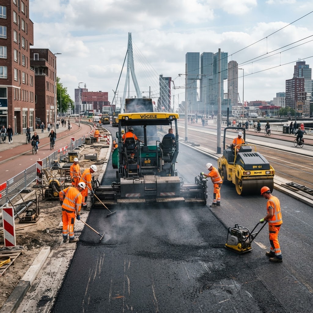 Aanbesteding Directievoerder Wegenbouw - cluster SB - Gemeente Rotterdam, Zuid-Holland