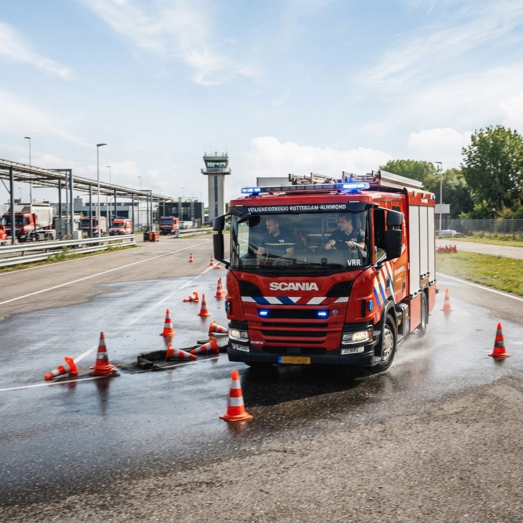 Aanbesteding Opleidingen/bijscholen brandweerchauffeurs - Veiligheidsregio Rotterdam-Rijnmond, Zuid-Holland