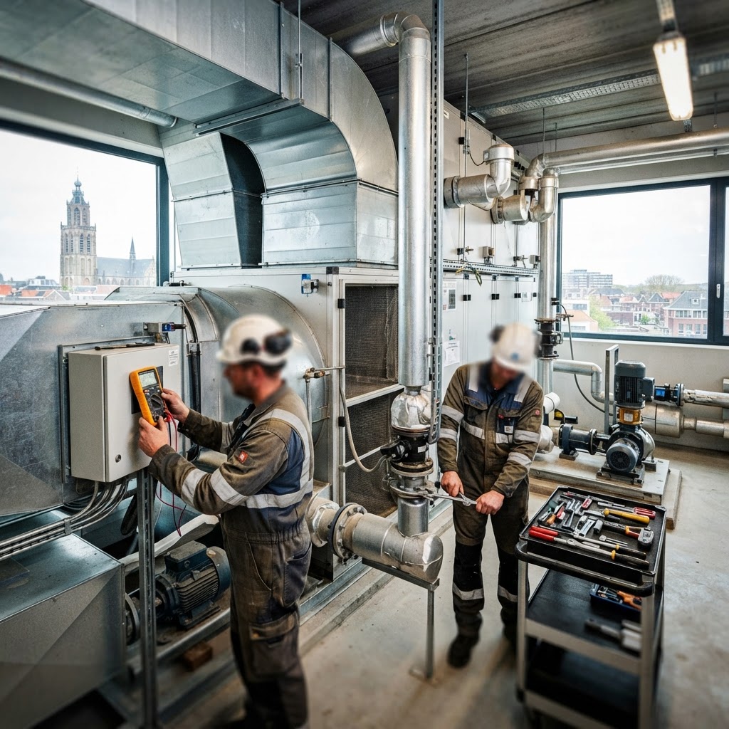Aanbesteding Raamovereenkomst Reinigen, preventief en correctief onderhoud mechanische installaties SWWB de Baronie 2027-2028 - Gemeente Breda, Noord-Brabant