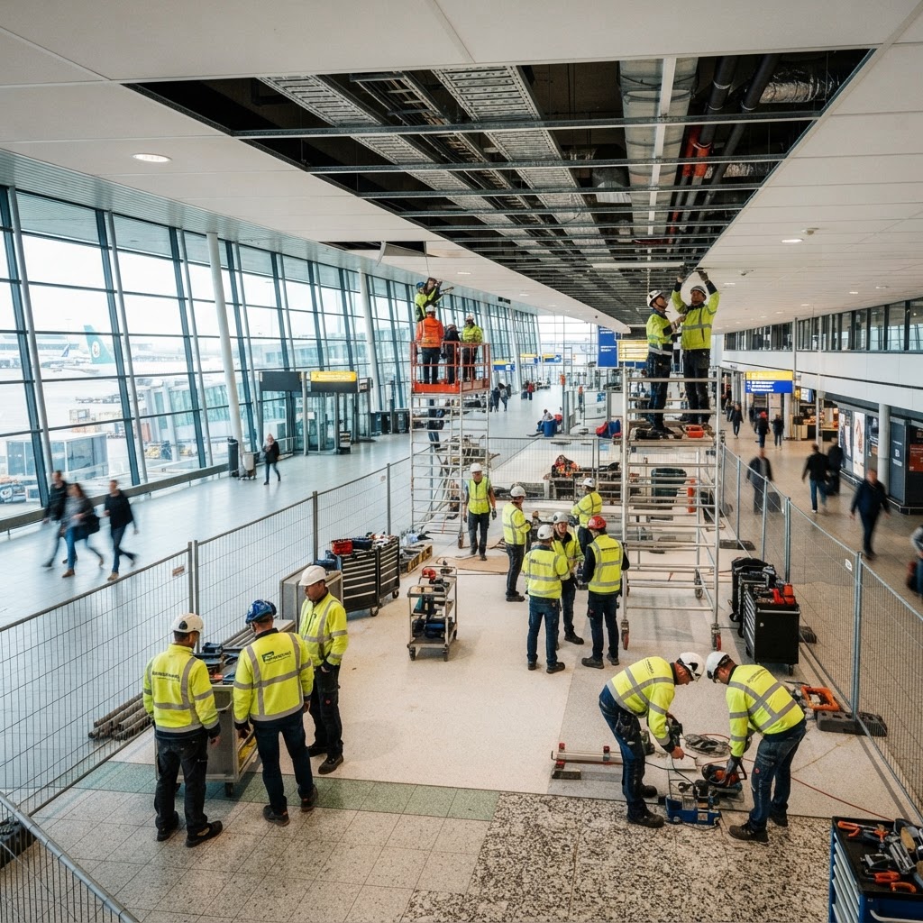 Aanbesteding Raamovereenkomst D. Terminal Bouwkundig en Installatietechnisch Onderhoud - Schiphol Nederland B.V.