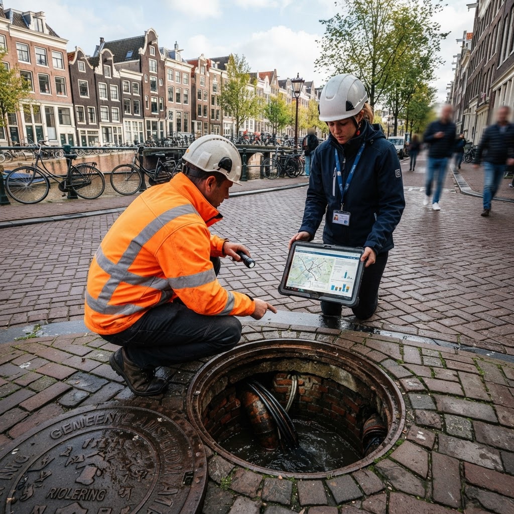 Aanbesteding Levering, implementatie, onderhoud en beheer van een beslissingsondersteunend model voor de rioleringen - Gemeente Maastricht, Limburg