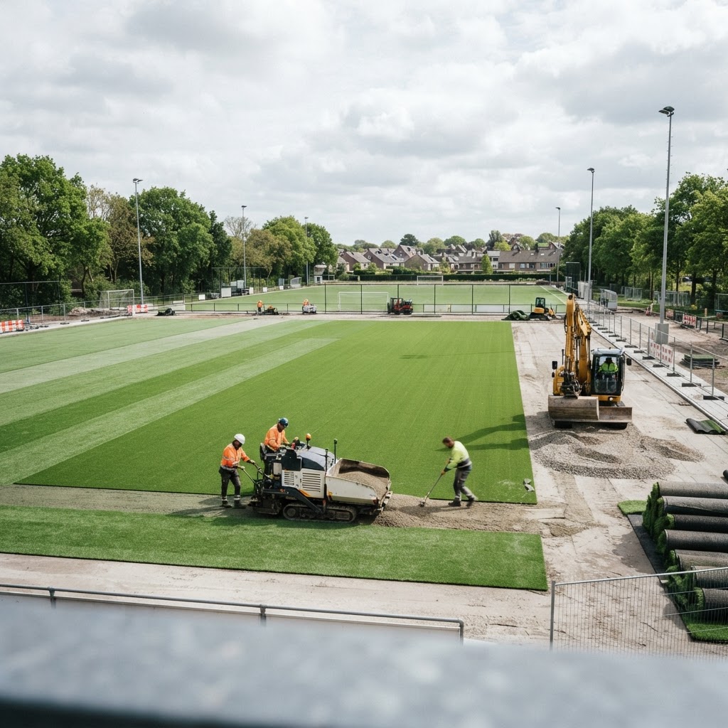 Aanbesteding Aanleg kunstgrasvelden - Gemeente Maastricht, Limburg