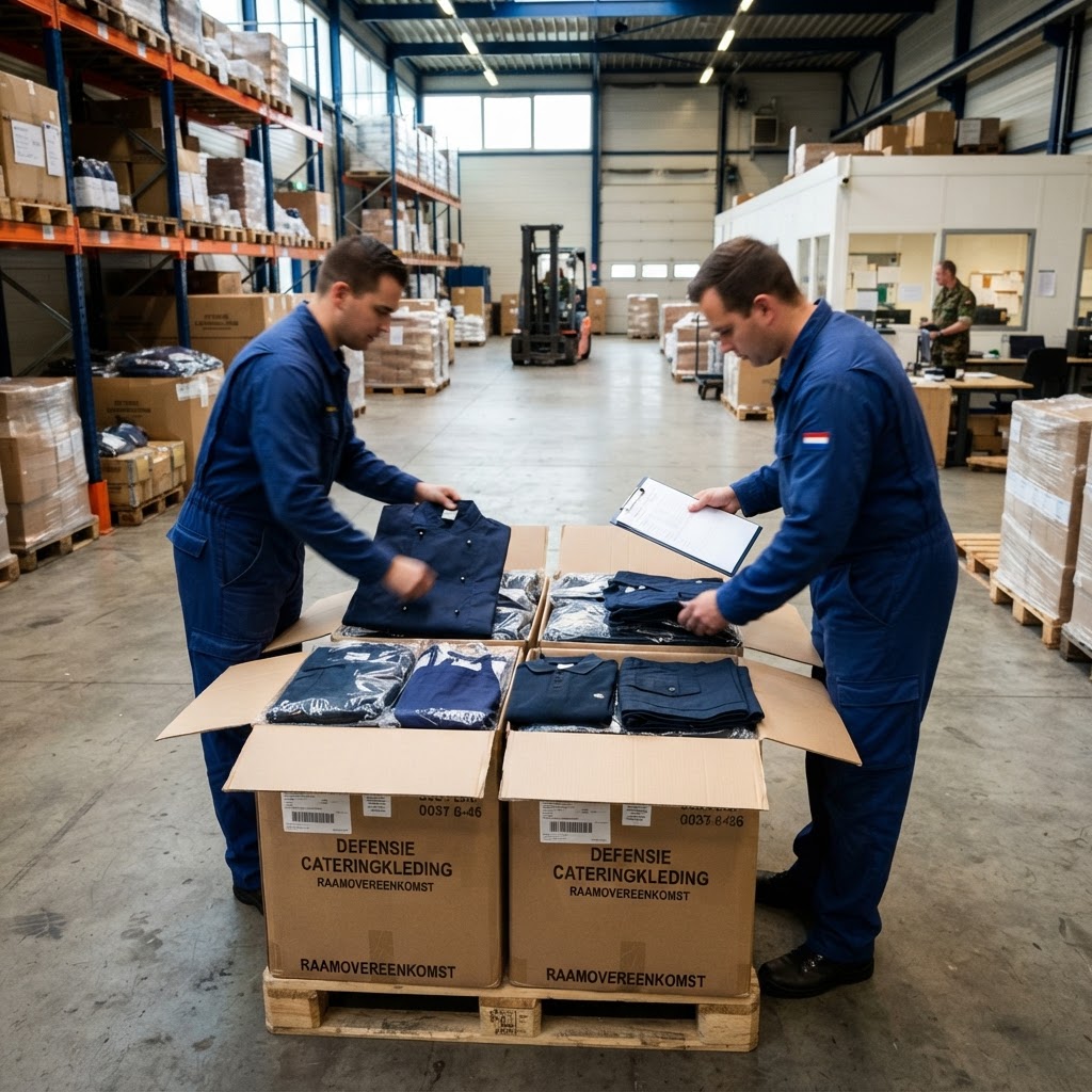 Aanbesteding Raamovereenkomst Cateringkleding - Ministerie van Defensie