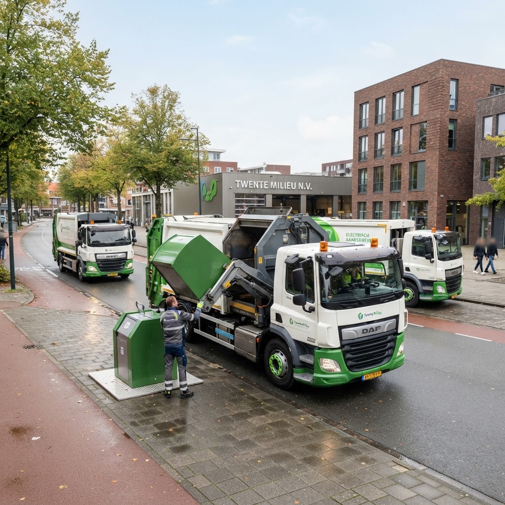Aanbesteding Het leveren van elektrisch aangedreven kaan-trechter voertuigen - Twente Milieu N.V.