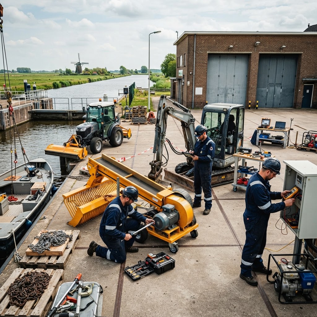 Aanbesteding Keuring, inspectie en reparatiewerkzaamheden arbeidsmiddelen - Waterschap Noorderzijlvest
