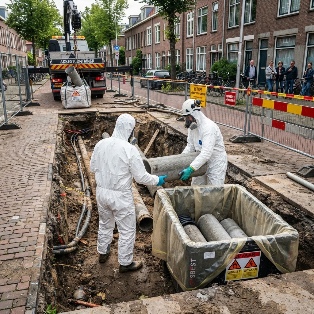 Aanbesteding Afvoer en verwerking van vrijkomende asbestcementmaterialen - Evides N.V.