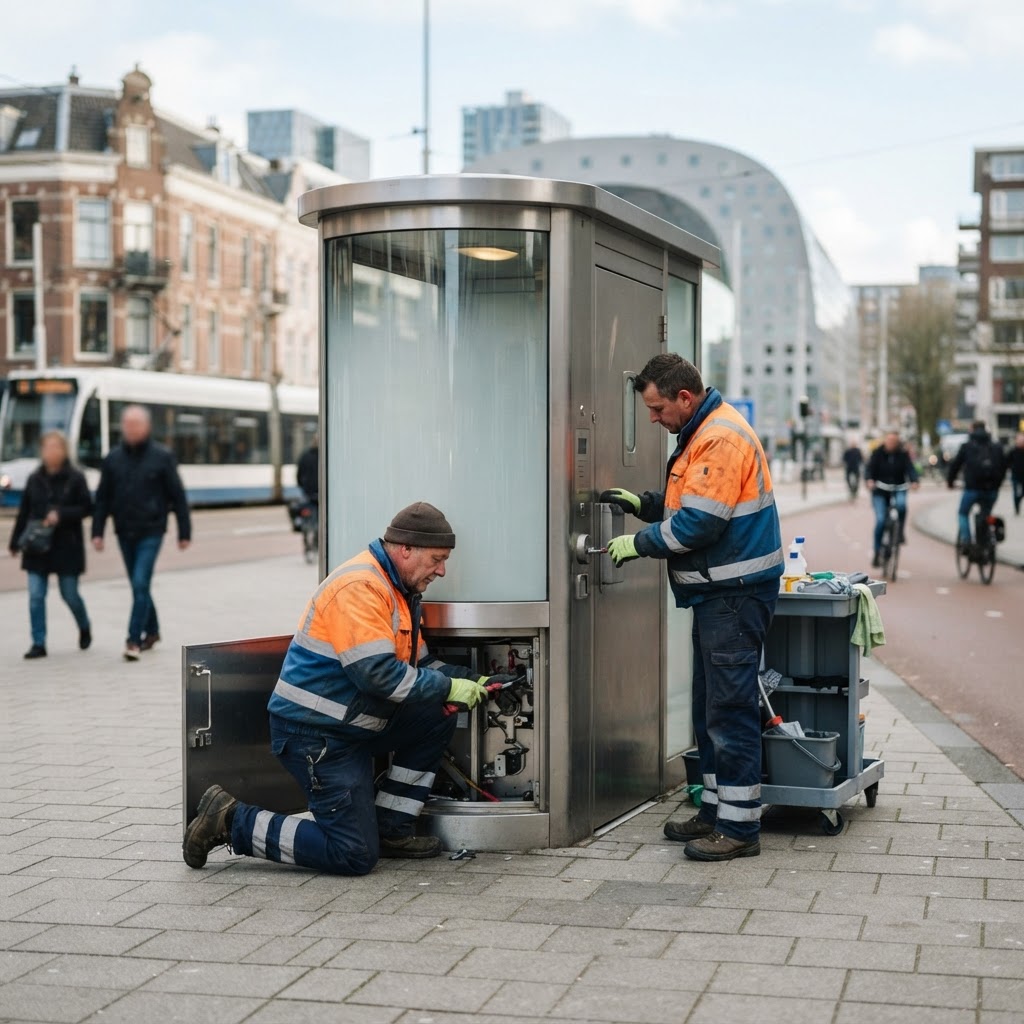 Aanbesteding Onderhoud van toiletunits - Gemeente Rotterdam, Zuid-Holland