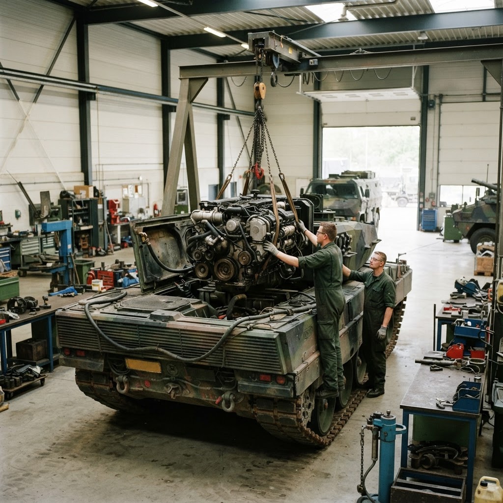 Aanbesteding Aanschaf van 3 stuks Power Pack (Krachtbron) voor de Leopard 2 - Ministerie van Defensie