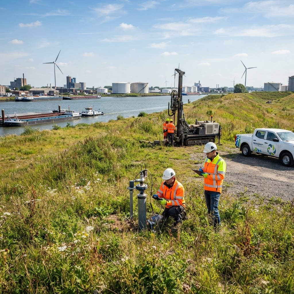 Aanbesteding Uitvoering nazorgwerkzaamheden 2026 t/m 2030, locatie Derde Merwedehaven - provincie Zuid-Holland, Zuid-Holland