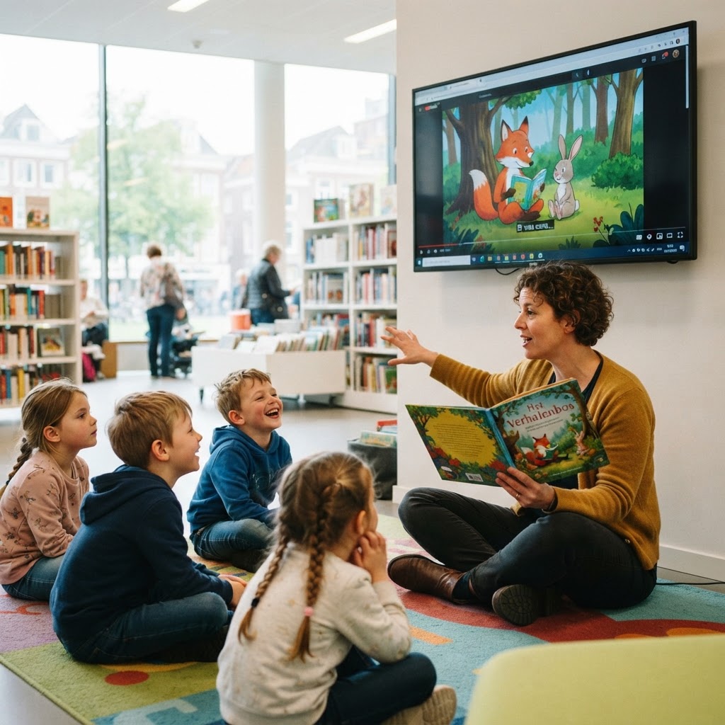 Aanbesteding Voorleesfilmpjes - Koninklijke Bibliotheek